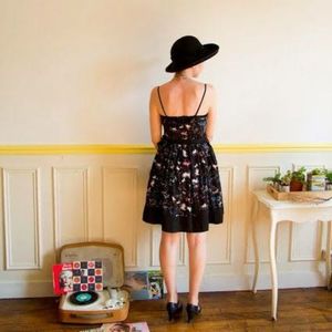 Erin Featherston Bunny Rabbit Dress Black Size 1